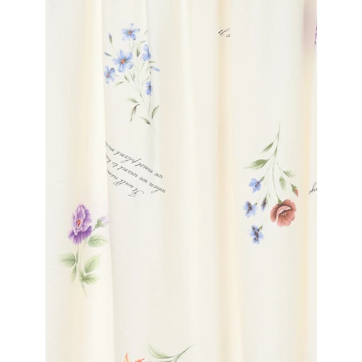 花柄プリントフレアスカート | Re-J＆SUPURE | 詳細画像7 