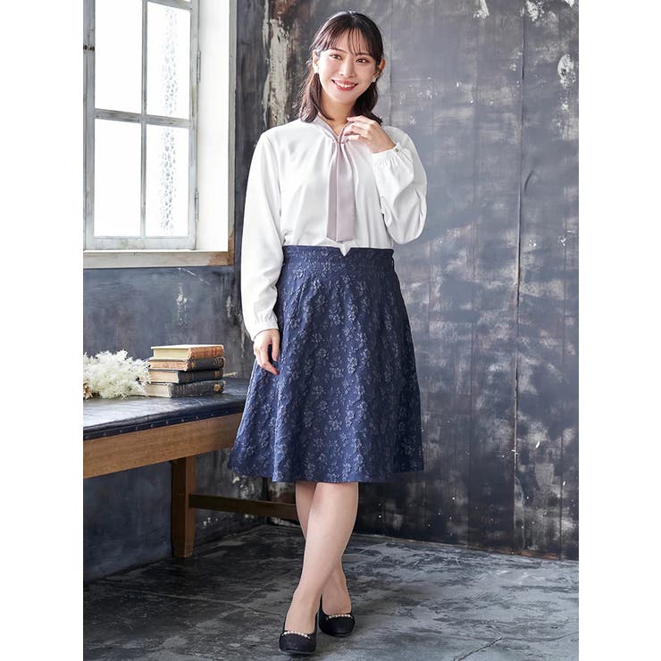 【正解ブラウス】 バー付きボウタイブラウス | Re-J＆SUPURE | 詳細画像5 