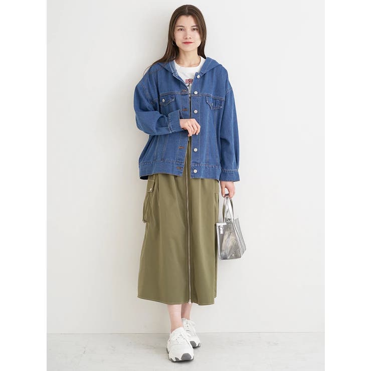 センターZIPカーゴスカート | Re-J＆SUPURE | 詳細画像6 