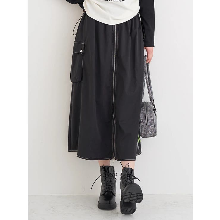 センターZIPカーゴスカート | Re-J＆SUPURE | 詳細画像10 