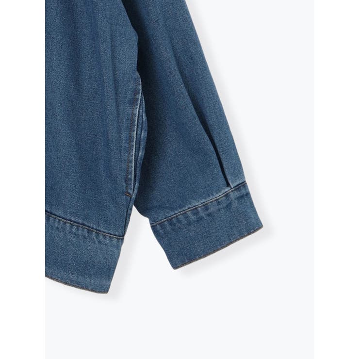 フード付きデニムジャケット | Re-J＆SUPURE | 詳細画像4 