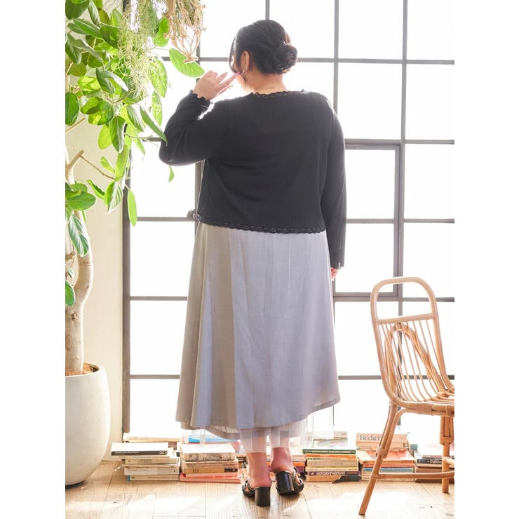 【Kannaコラボ】プリーツ×チュールラッフルスカート | Re-J＆SUPURE | 詳細画像19 