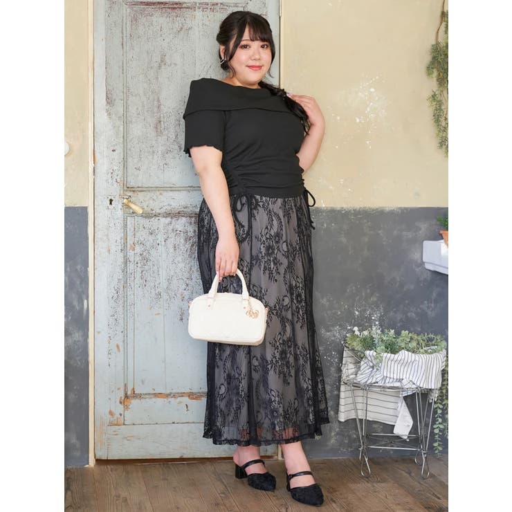 【Kannaコラボ】レースマーメイドスカート | Re-J＆SUPURE | 詳細画像6 