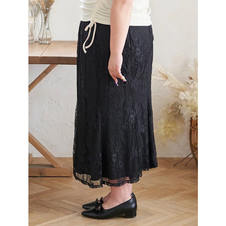 【Kannaコラボ】レースマーメイドスカート | Re-J＆SUPURE | 詳細画像18 