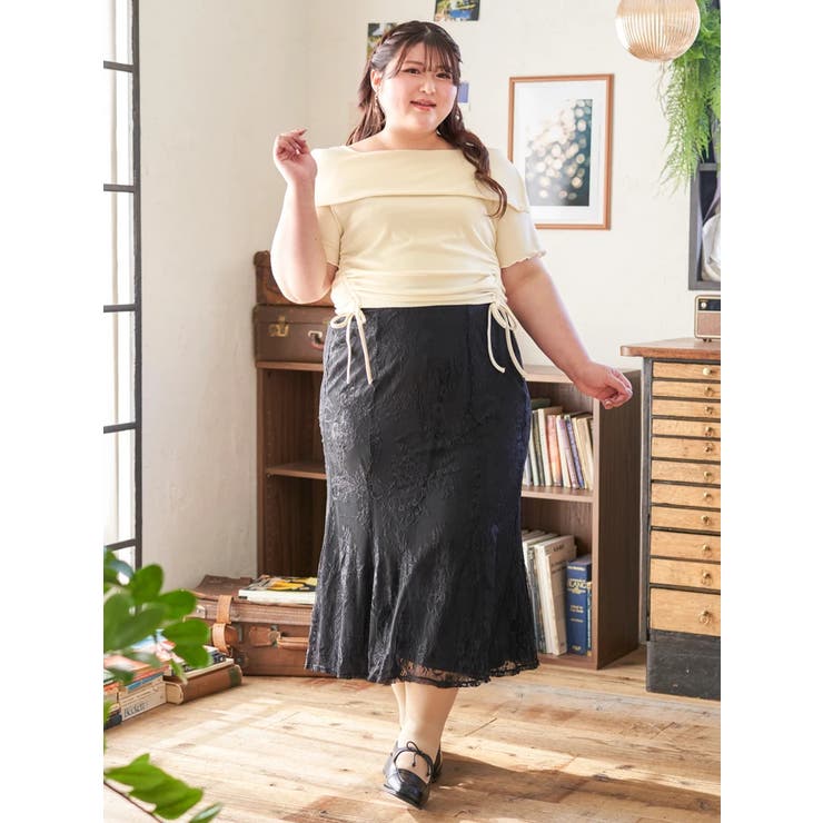 【Kannaコラボ】レースマーメイドスカート | Re-J＆SUPURE | 詳細画像35 