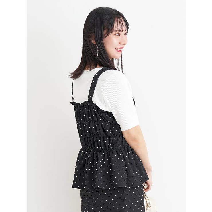[SET]シャーリングジャンパースカート×リブTシャツ | Re-J＆SUPURE | 詳細画像11 