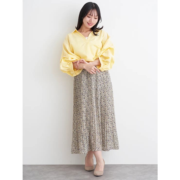 花柄アソートプリーツスカート | Re-J＆SUPURE | 詳細画像6 