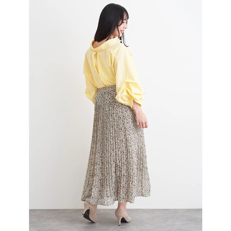 花柄アソートプリーツスカート | Re-J＆SUPURE | 詳細画像9 