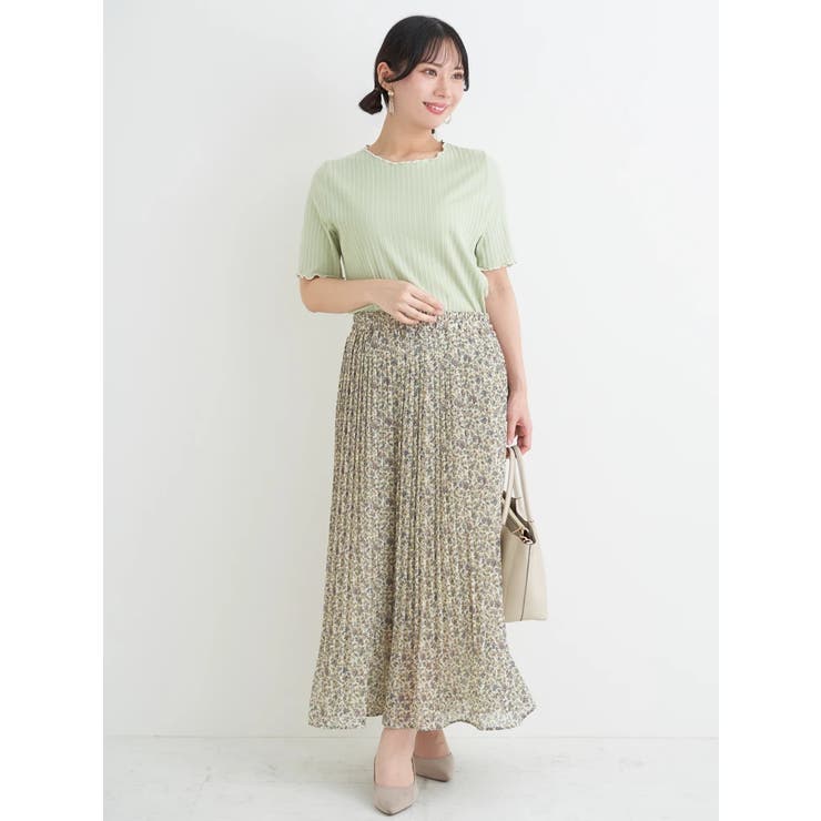花柄アソートプリーツスカート | Re-J＆SUPURE | 詳細画像11 
