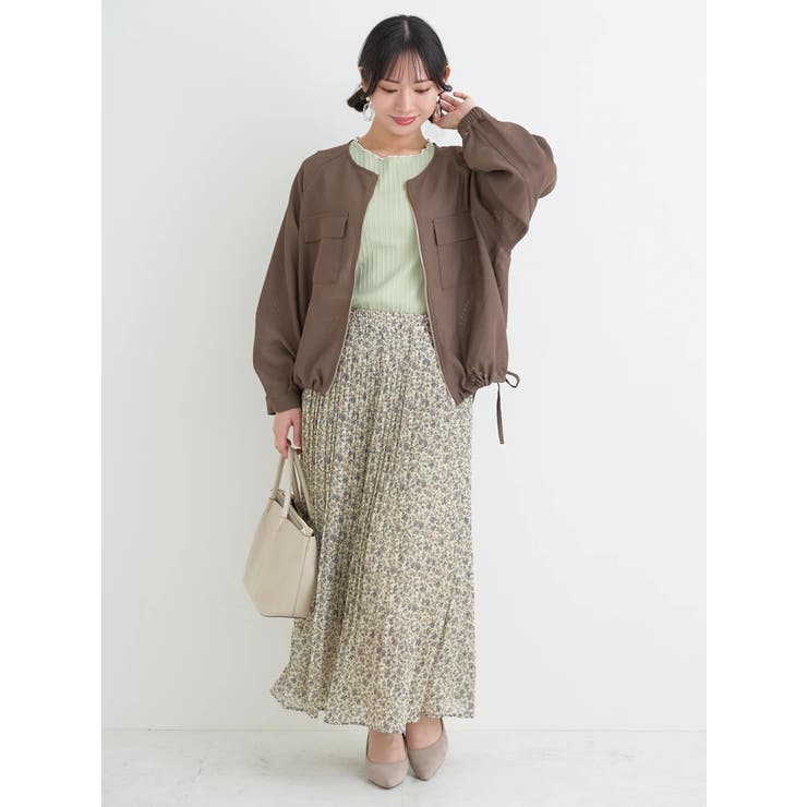 花柄アソートプリーツスカート | Re-J＆SUPURE | 詳細画像14 