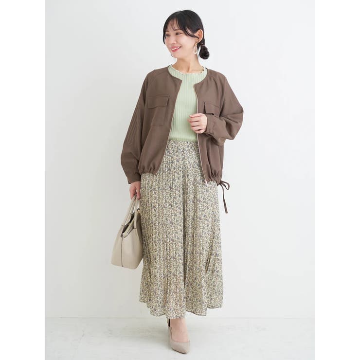 花柄アソートプリーツスカート | Re-J＆SUPURE | 詳細画像15 