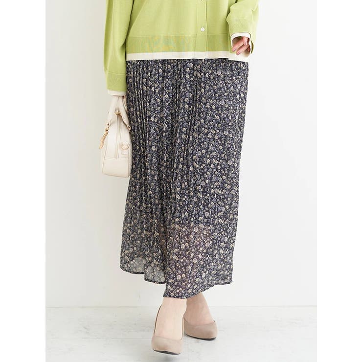 花柄アソートプリーツスカート | Re-J＆SUPURE | 詳細画像23 