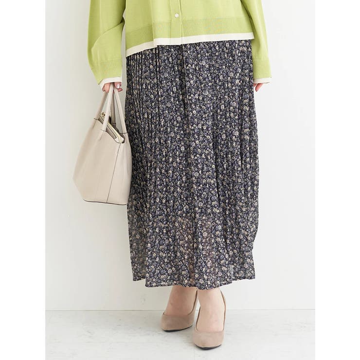 花柄アソートプリーツスカート | Re-J＆SUPURE | 詳細画像24 