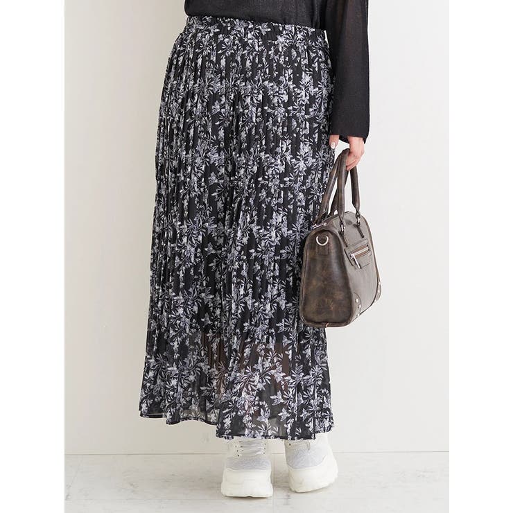 花柄アソートプリーツスカート | Re-J＆SUPURE | 詳細画像35 