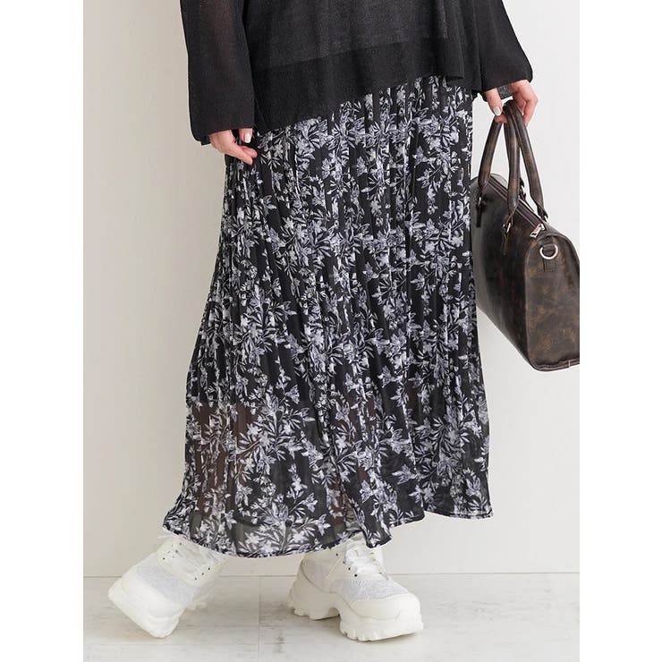 花柄アソートプリーツスカート | Re-J＆SUPURE | 詳細画像36 