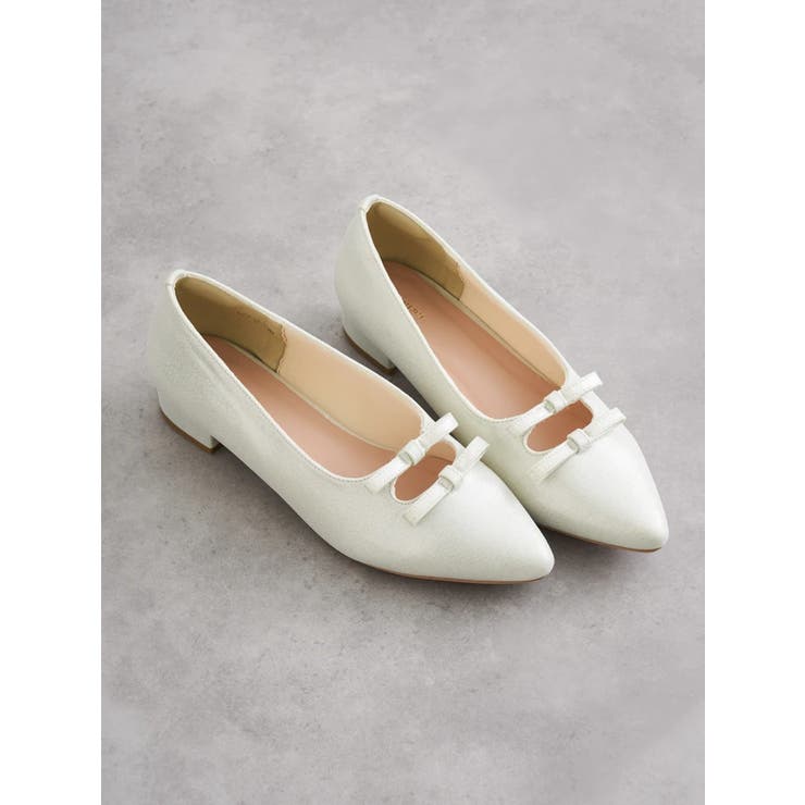 【la farfa SHOES/ラ・ファーファシューズ】ダブルリボンパンプス | Re-J＆SUPURE | 詳細画像8 