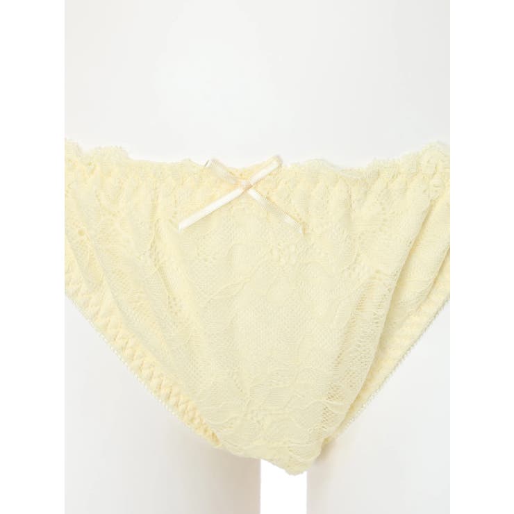 【脇高】[D85 H95］スピンドルリボンレースブラ＆ショーツ(モールドカップ) | Re-J＆SUPURE | 詳細画像8 