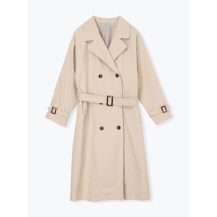 ベージュ | ロングトレンチコート | Re-J＆SUPURE