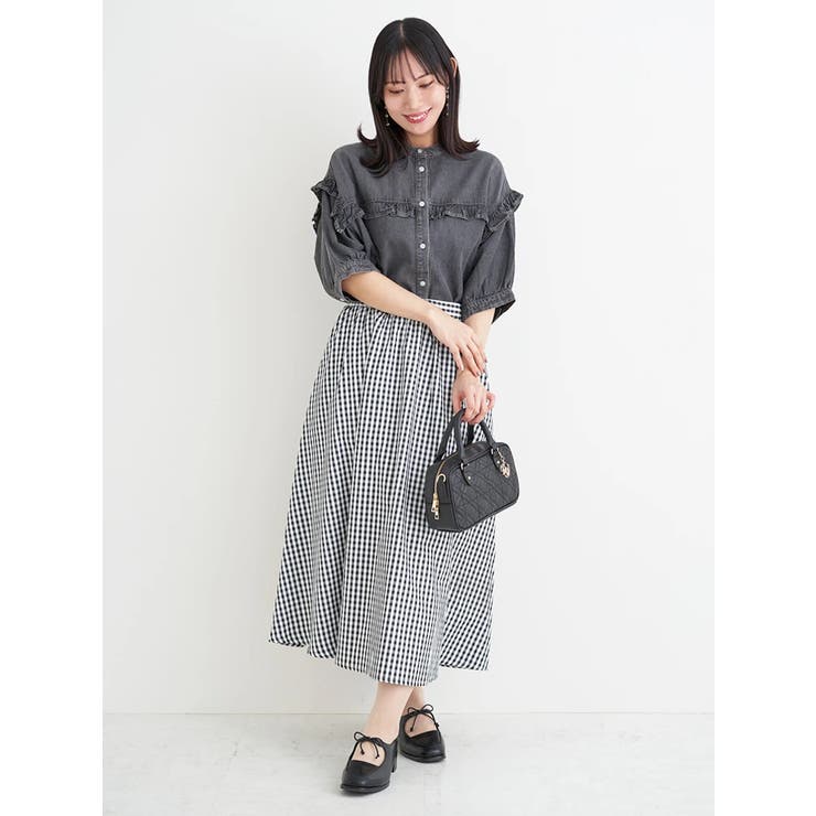 デニムフリルシャツ | Re-J＆SUPURE | 詳細画像16 