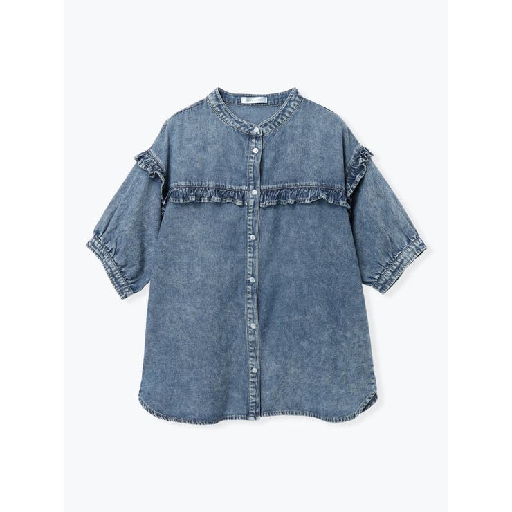 デニムフリルシャツ | Re-J＆SUPURE | 詳細画像20 