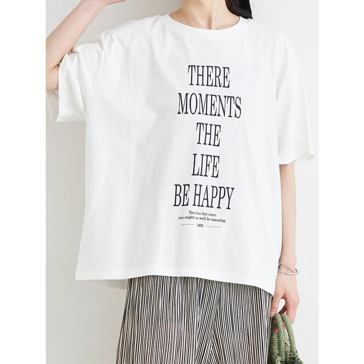 ロゴプリントTシャツ | Re-J＆SUPURE | 詳細画像2 