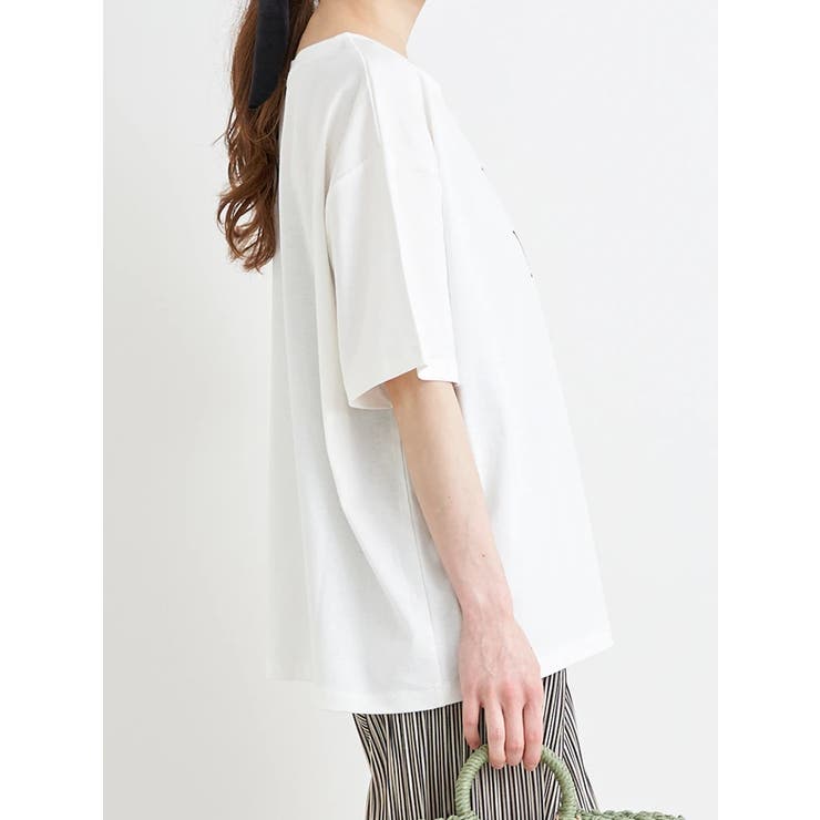 ロゴプリントTシャツ | Re-J＆SUPURE | 詳細画像4 