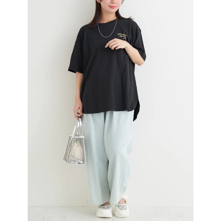 【接触冷感・UVカット】BACKフォトプリント×ロゴ刺繍Tシャツ | Re-J＆SUPURE | 詳細画像19 