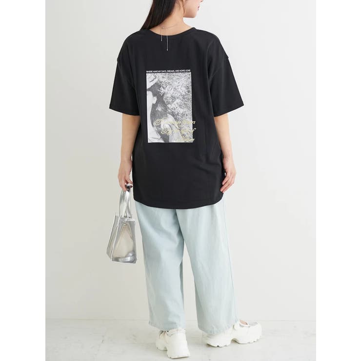 【接触冷感・UVカット】BACKフォトプリント×ロゴ刺繍Tシャツ | Re-J＆SUPURE | 詳細画像21 
