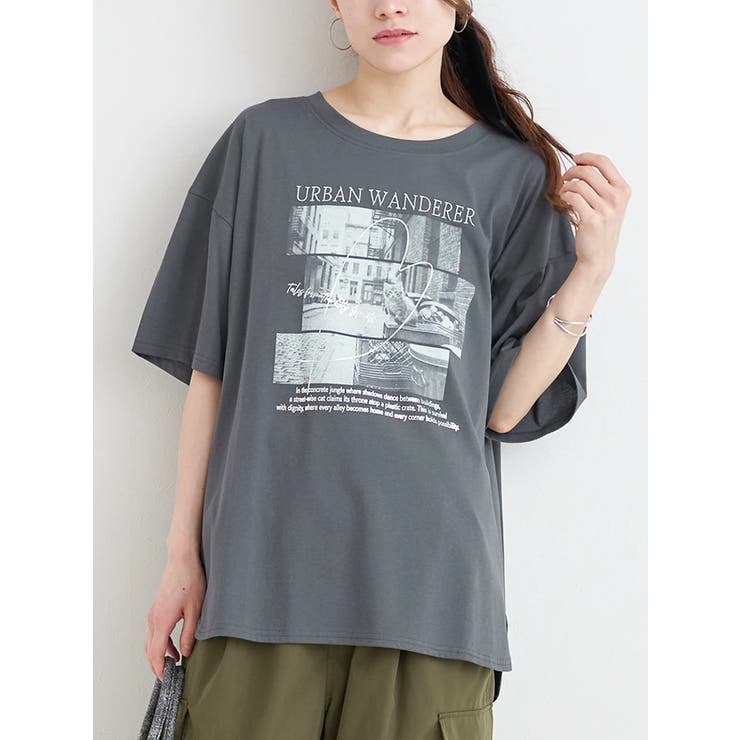 黒 | 【キレサラ 機能Tシャツ】キャットフォトプリントTシャツ | Re-J＆SUPURE
