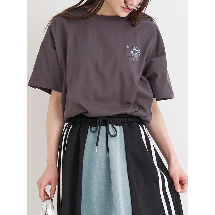 BACKウサギ刺繍Tシャツ | Re-J＆SUPURE | 詳細画像10 