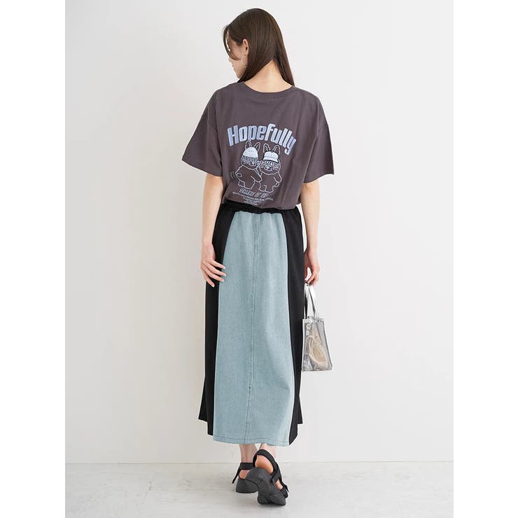 BACKウサギ刺繍Tシャツ | Re-J＆SUPURE | 詳細画像18 