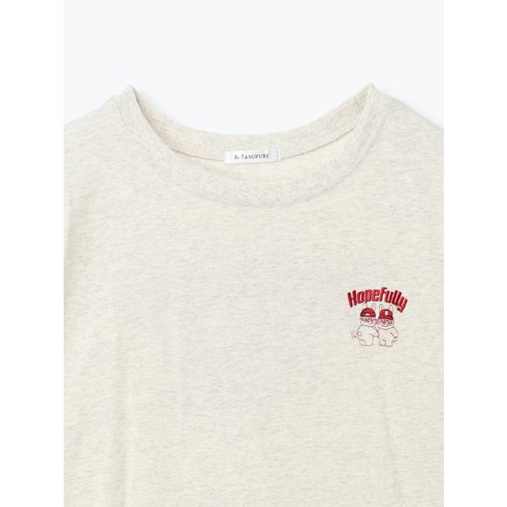 BACKウサギ刺繍Tシャツ | Re-J＆SUPURE | 詳細画像22 