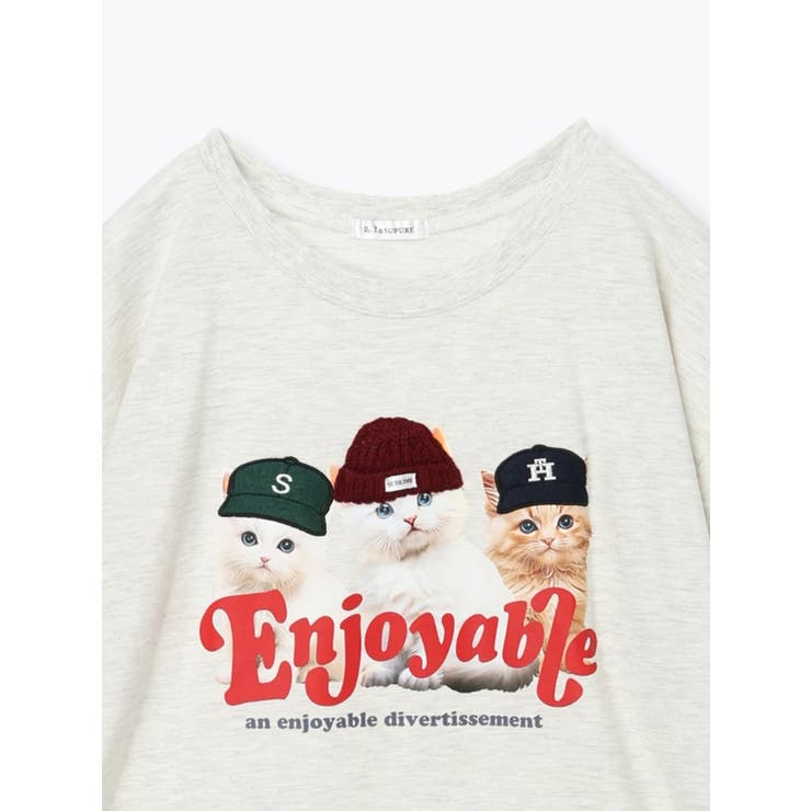 ミニ裏毛帽子ネコTシャツ | Re-J＆SUPURE | 詳細画像20 