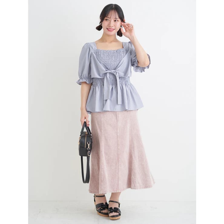 デニムマーメイドスカート | Re-J＆SUPURE | 詳細画像18 