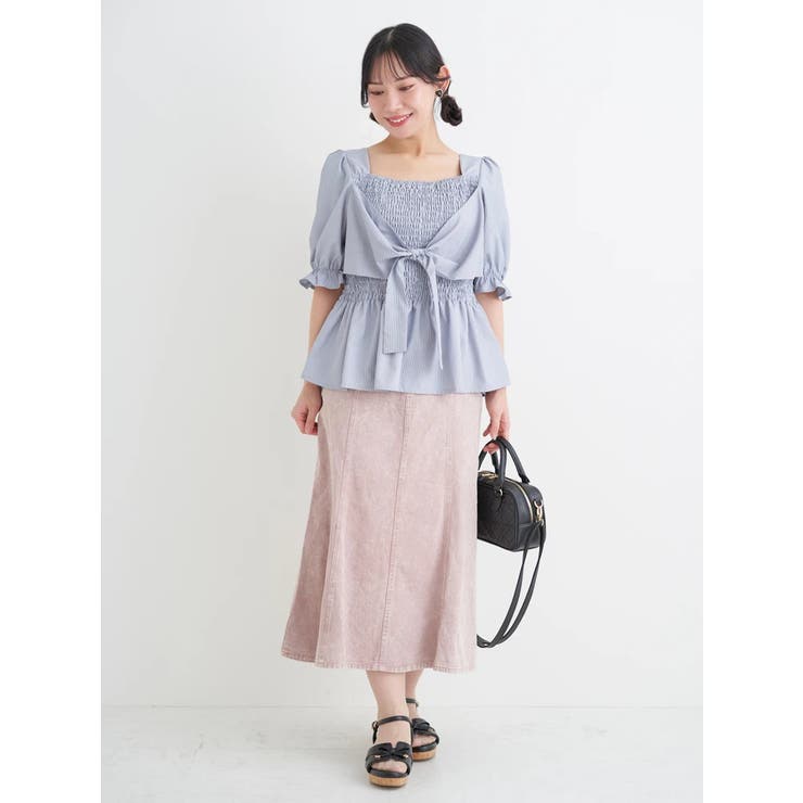 デニムマーメイドスカート | Re-J＆SUPURE | 詳細画像19 