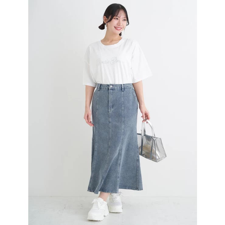 デニムマーメイドスカート | Re-J＆SUPURE | 詳細画像31 