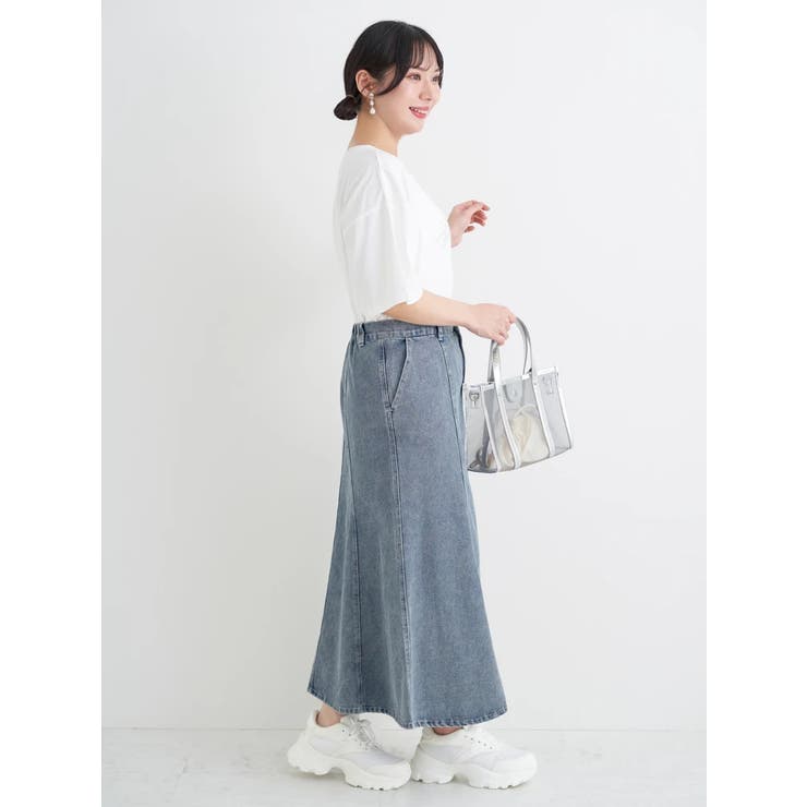 デニムマーメイドスカート | Re-J＆SUPURE | 詳細画像32 