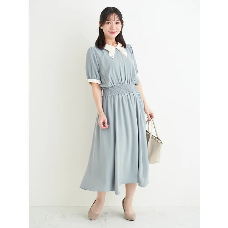 【WEB限定】レースタイワンピース | Re-J＆SUPURE | 詳細画像8 