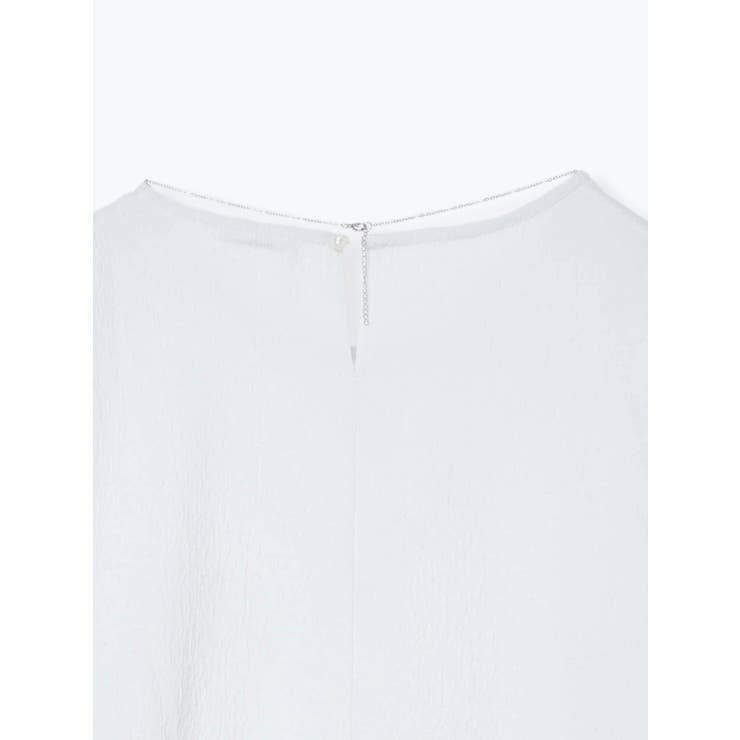 アクセサリー付き７分袖ぺプラムプルオーバー | Re-J＆SUPURE | 詳細画像15 