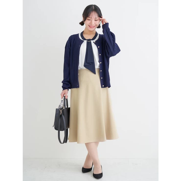 サイドバックルミディ丈スカート | Re-J＆SUPURE | 詳細画像20 