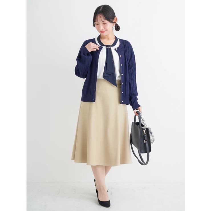 サイドバックルミディ丈スカート | Re-J＆SUPURE | 詳細画像21 