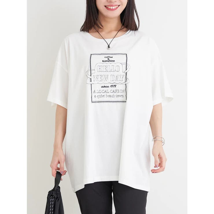 【接触冷感】モチーフ刺繍Tシャツ | Re-J＆SUPURE | 詳細画像3 