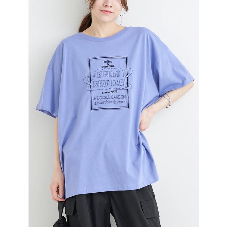 【接触冷感】モチーフ刺繍Tシャツ | Re-J＆SUPURE | 詳細画像13 