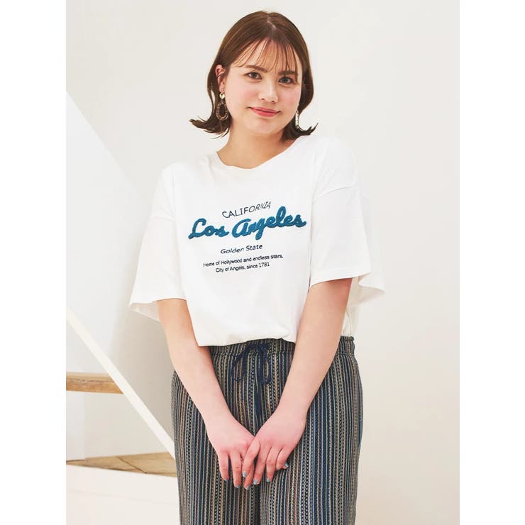 【接触冷感】サガラ刺繍ロゴTシャツ | Re-J＆SUPURE | 詳細画像1 