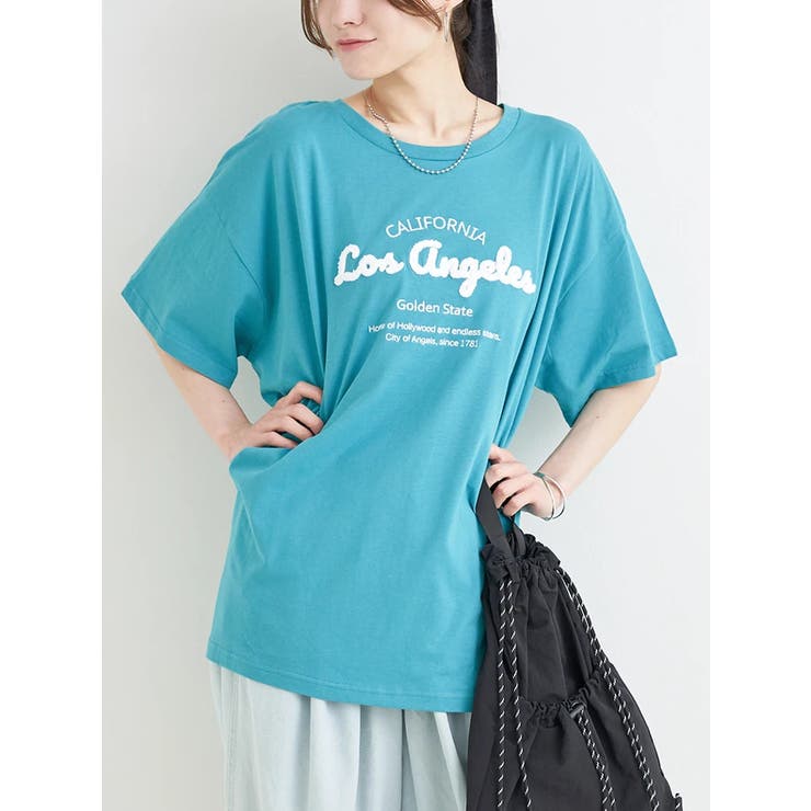 【接触冷感】サガラ刺繍ロゴTシャツ | Re-J＆SUPURE | 詳細画像3 