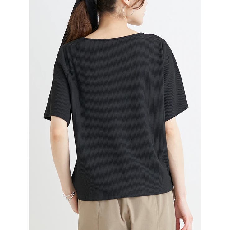 テレコリブヘンリーネックTシャツ | Re-J＆SUPURE | 詳細画像21 