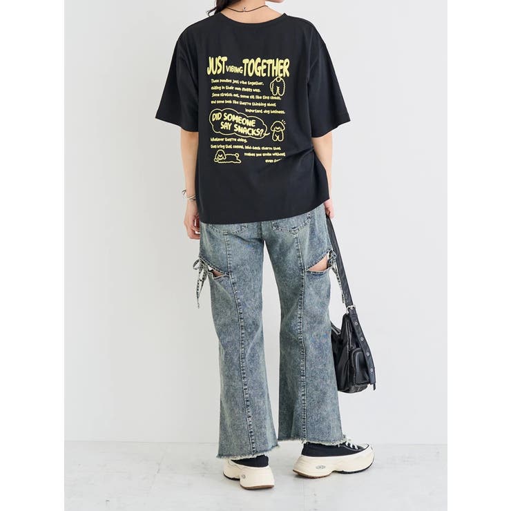BACKプードルプリントTシャツ | Re-J＆SUPURE | 詳細画像9 