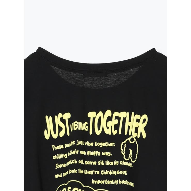 BACKプードルプリントTシャツ | Re-J＆SUPURE | 詳細画像15 