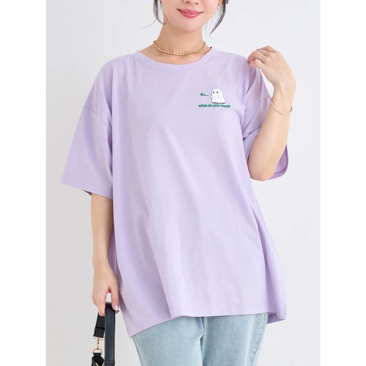BACKオバケプリントTシャツ | Re-J＆SUPURE | 詳細画像8 