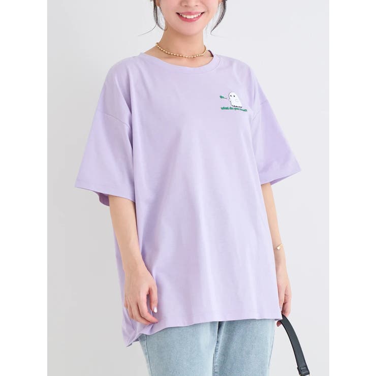 BACKオバケプリントTシャツ | Re-J＆SUPURE | 詳細画像9 